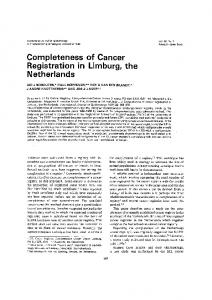 Completeness of Cancer