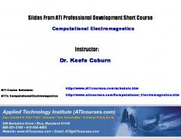 Computational Electromagnetics