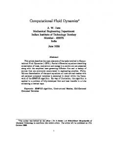 Computational Fluid Dynamics