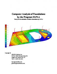 Computer Analysis of Foundations