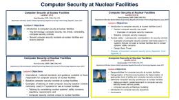 Computer Security at Nuclear Facilities