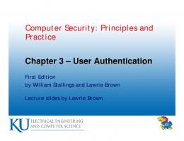 Computer Security: Principles and Practice, 1/e