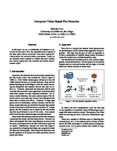 Computer Vision Based Fire Detection