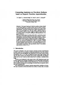 Computing Isophotes on Free-form Surfaces based on Support