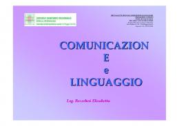 COMUNICAZIONE E LINGUAGGIO - Comune di Reggio Emilia