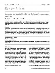 Conceptual and technical insights into the basis ... - Wiley Online Library