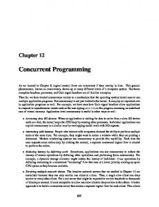 Concurrent Programming