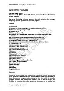 Conducting Polymers - eolss