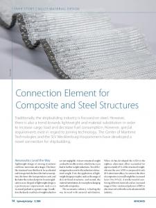 Connection Element for Composite and Steel Structures - Springer Link