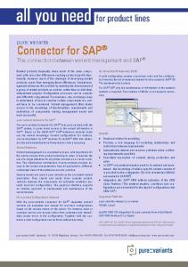 Connector for SAP - pure-systems GmbH