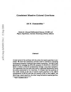 Consistent Massive Colored Gravitons