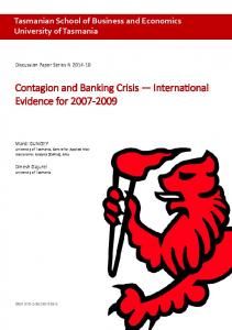 Contagion and Banking Crisis - Core