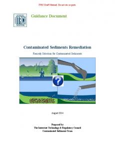 Contaminated Sediments