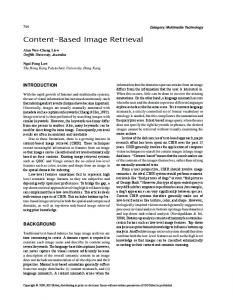 Content-Based Image Retrieval