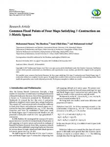 Contraction on -Metric Spaces