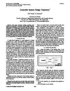 Controller System Design Trajectory