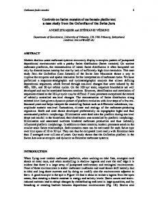 Controls on facies mosaics of carbonate platforms - the MGG Home ...