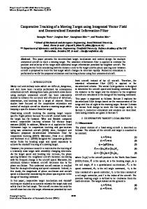 Cooperative Tracking of a Moving Target using Integrated Vector Field ...