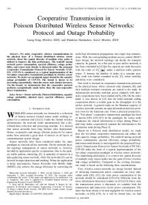 Cooperative Transmission in Poisson Distributed ... - IEEE Xplore