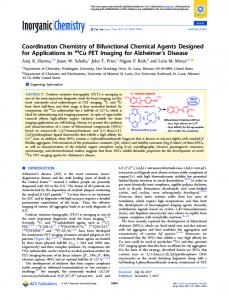 Coordination Chemistry of Bifunctional Chemical ... - ACS Publications