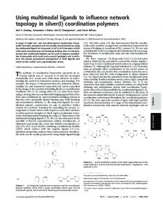coordination polymers