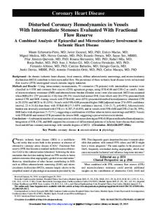 Coronary Heart Disease