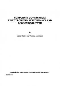 corporate governance - OECD.org