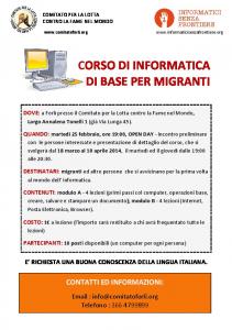 corso di informatica di base per migranti dove