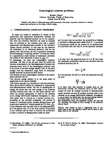 Cosmological constant problems