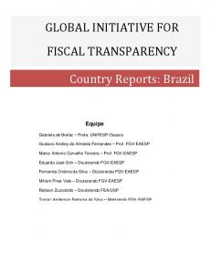 Country Reports: Brazil