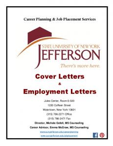 Cover Letter Writing Booklet