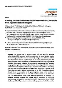 Creating a Global Grid of Distributed Fossil Fuel CO2 ... - MDPI