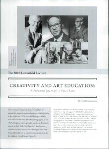 creativity and art education