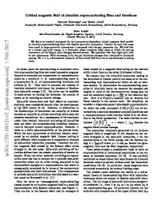 Critical magnetic field of ultrathin superconducting films and interfaces