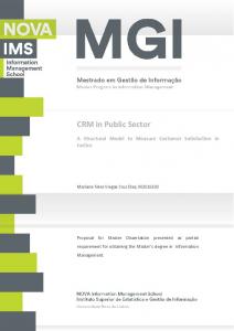 CRM in Public Sector