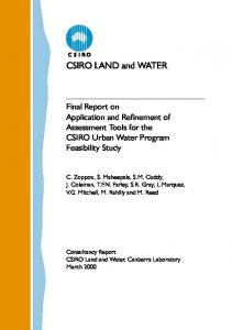 CSIRO LAND and WATER