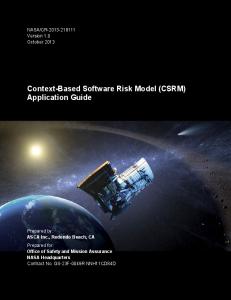 CSRM Application Manual