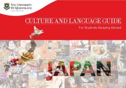 CULTURE AND LANGUAGE GUIDE