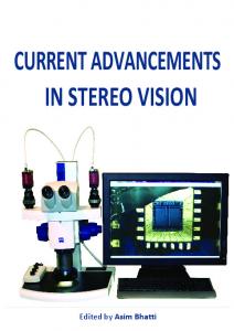 current advancements in stereo vision