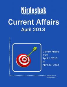 Current Affairs March 2013 - OnDoc