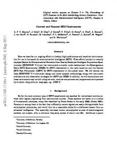 Current and Nascent SETI Instruments