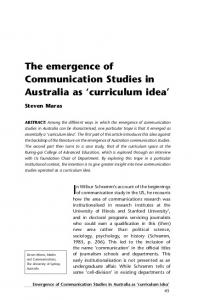 Curriculum Idea - Optus