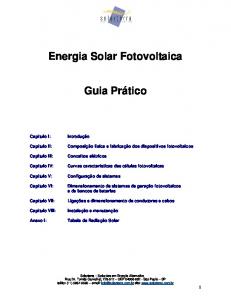 Curso Energia Solar Fotovoltaica