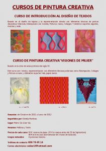 CURSOS DE PINTURA CREATIVA