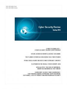 Cyber Security Review