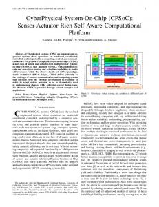 cyberphysical-system-on-chip