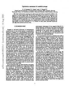 Cyclotron resonance in antidot arrays