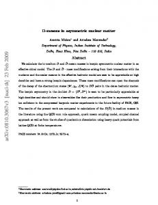 D-mesons in asymmetric nuclear matter