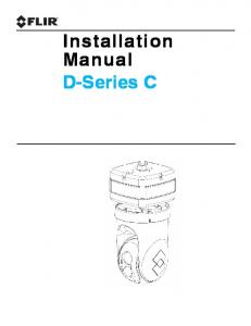 D-Series - Installation Manual