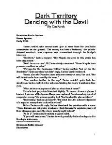 Dancing with the Devil - StarEagleAdventures.com